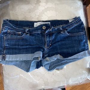 Abercrombie & Fitch denim shorts. Size 2.